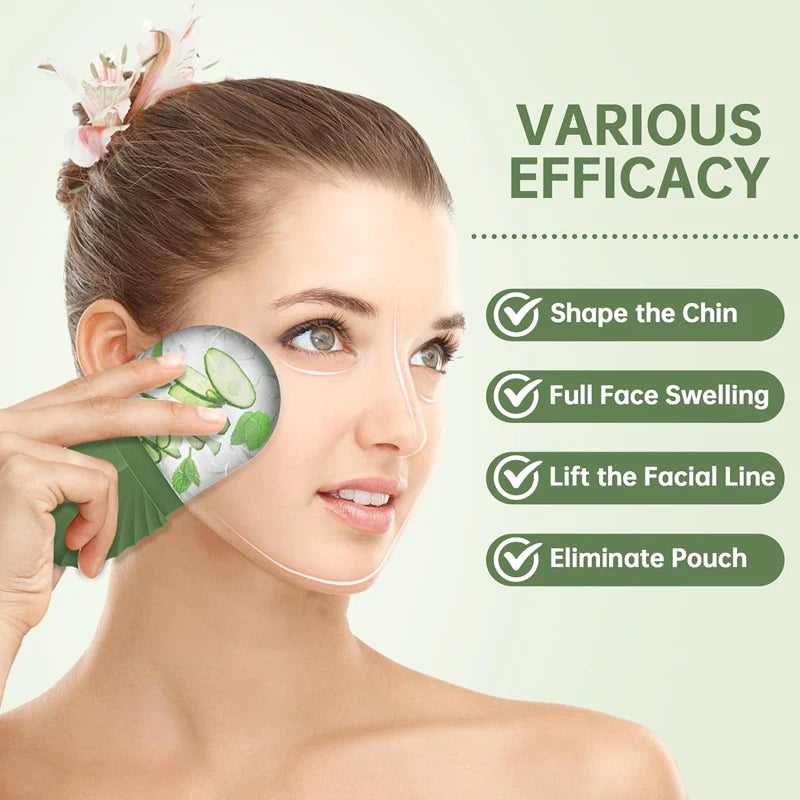 Ice Facial Roller – Cooling De-Puff & Skin Refresh Massager