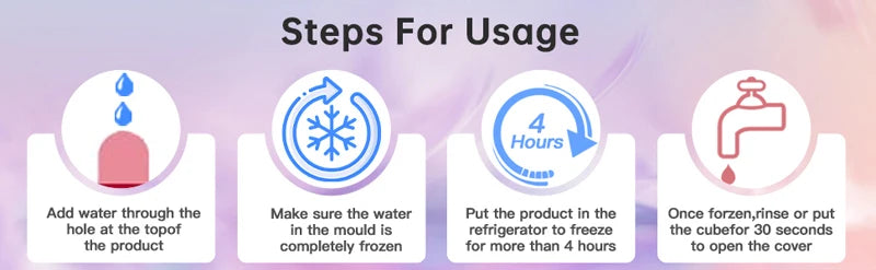 Ice Facial Roller – Cooling De-Puff & Skin Refresh Massager