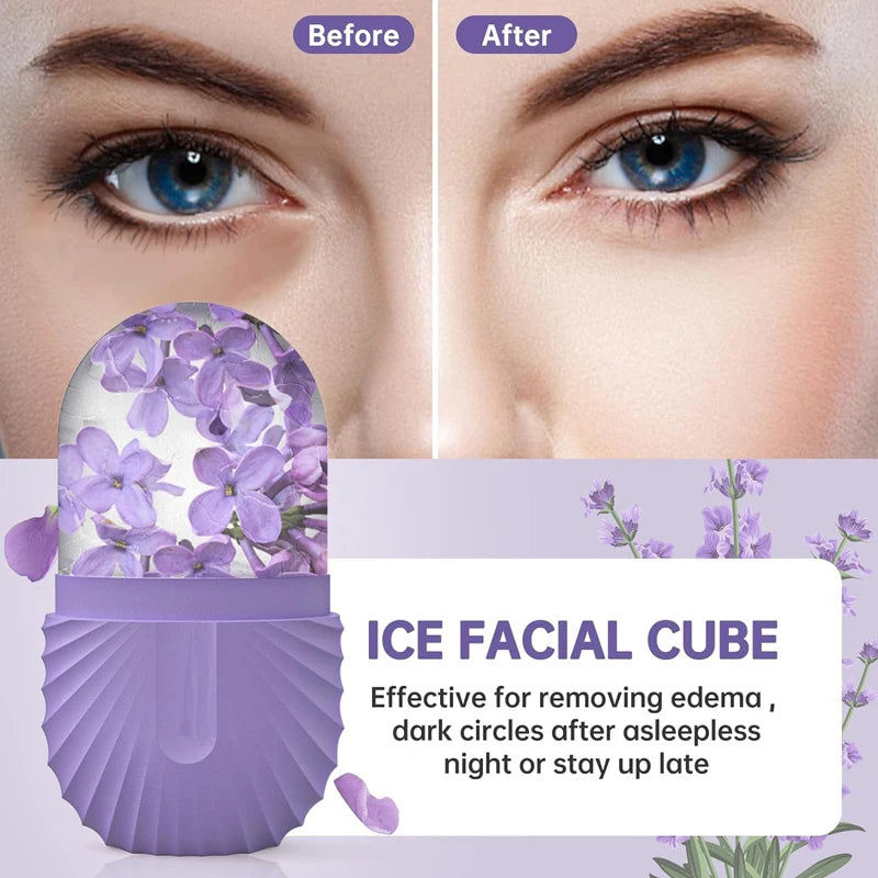 Ice Facial Roller – Cooling De-Puff & Skin Refresh Massager