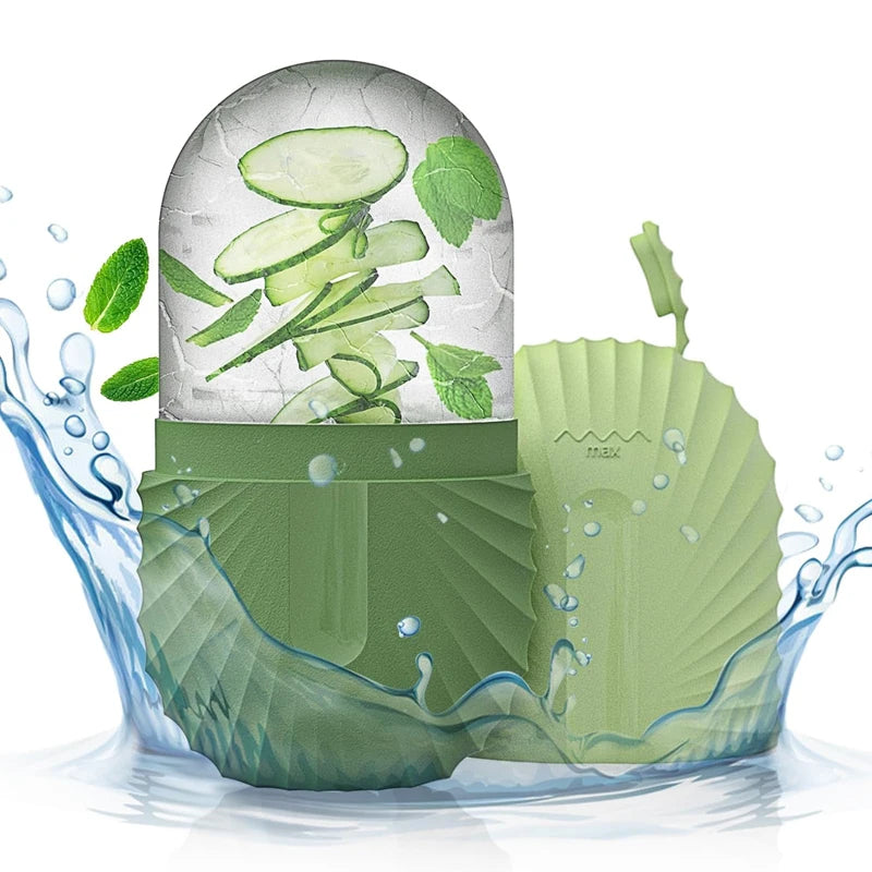 Ice Facial Roller – Cooling De-Puff & Skin Refresh Massager